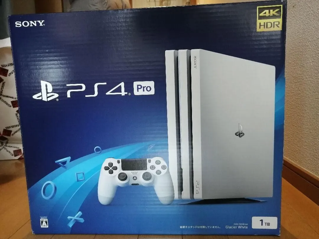 Sony PlayStation(R)4 PS4 Pro Game Console Glacier White HDD 1TB F/S JAPAN NEW 683193667429 eBay