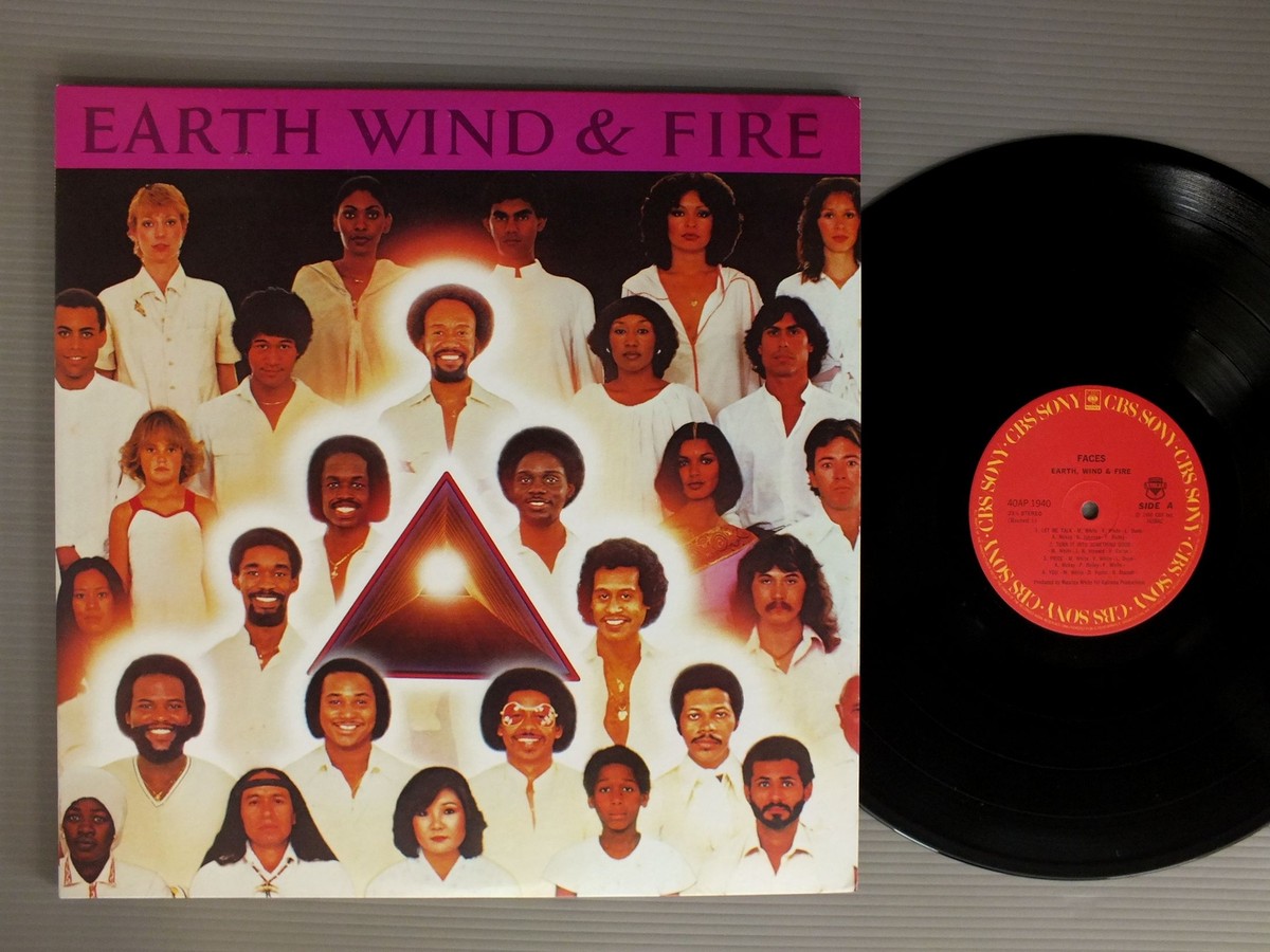 EARTH. WIND & FIRE/FACES JPN 40AP 1940-1 | eBay