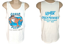 Camiseta sin mangas Uvex Couch Potato International Longboard Surf Team 1988 XL Surf