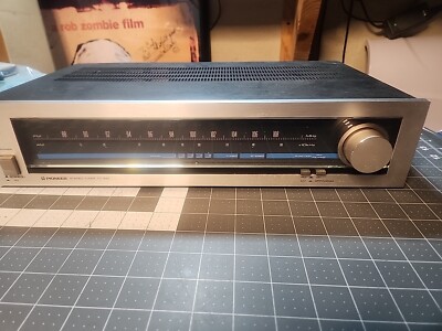 Vintage Pioneer TX-520 AM/FM Stereo Tuner Japan Fully Tested Works