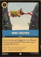 2023 Disney Lorcana The First Chapter 165 Work Together