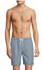 Original Penguin Azure Blue Mens Volley Swim Trunks choose size New