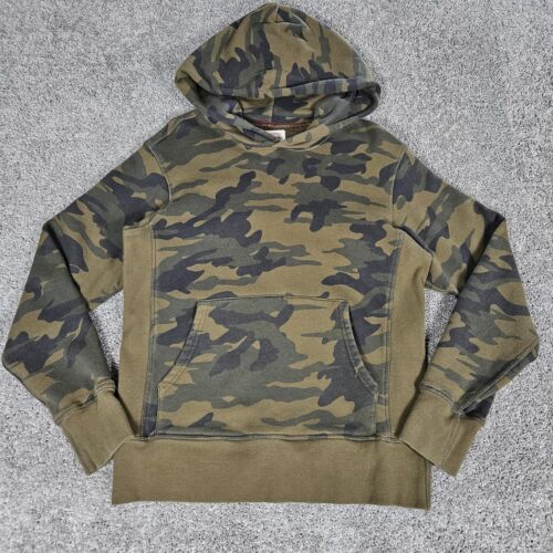 Todd Snyder x Champion Hoodie Mens Medium Green Camo Made In USA Pullover