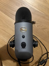 Logitech Blue Yeti Usb Microphone For Pc, Mac, Streaming, Podcasting- Slate