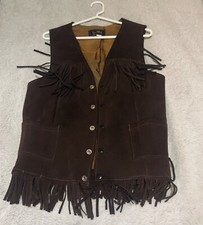 Vintage Suede Cowboy Vest