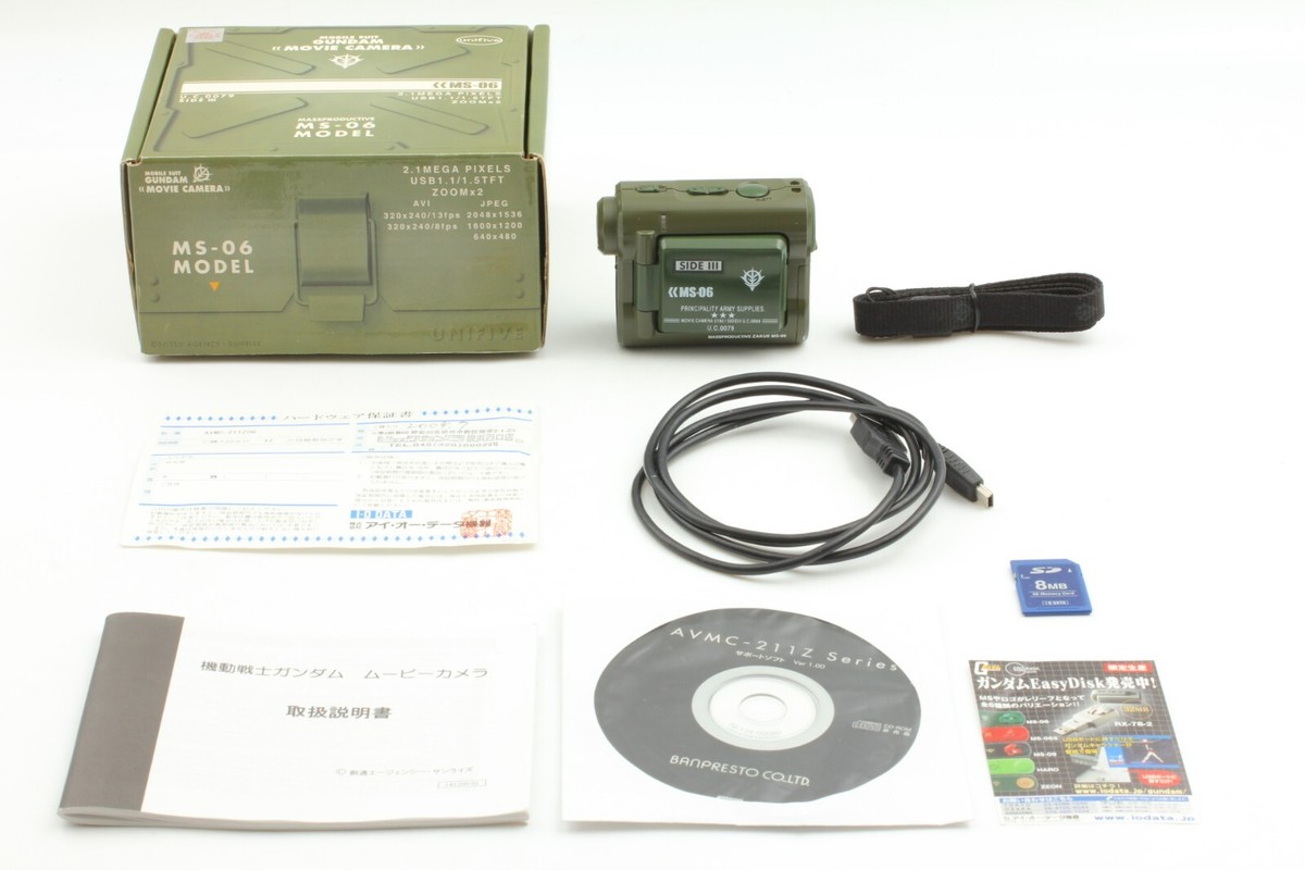 MS-06S 　MOBILE SUIT GUNDAM MOVIECAMERA Near MINT w/ BOX] Mobile Suit Gundam Movie Camera Type ZAKU