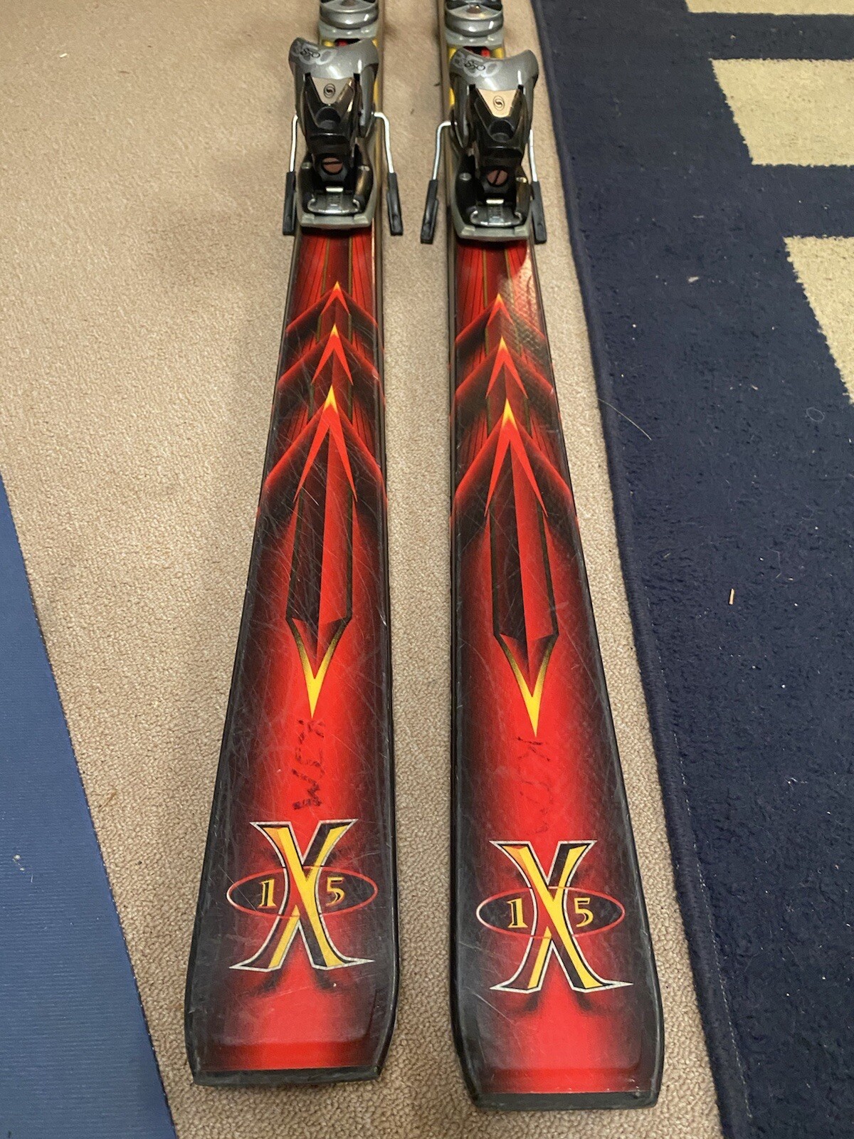 K2 X15 Downhill Skis 198 cm W/ Salomon Bindings eBay