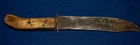 Original 1860s 1850s Civil War Bowie Fighting Knife Western Confederate Style
