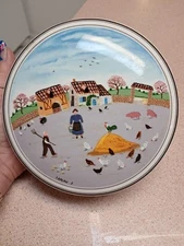 VILLEROY & BOCH Design Naif Laplau 3 Vitro Porcelain Trinket Dish W/Lid Round