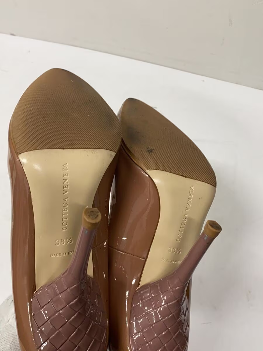 Bottega Veneta Pumps 38.5 Beg Enamel Jlk53 thumbnail 4