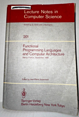 Lecture Notes in Computer Science #201