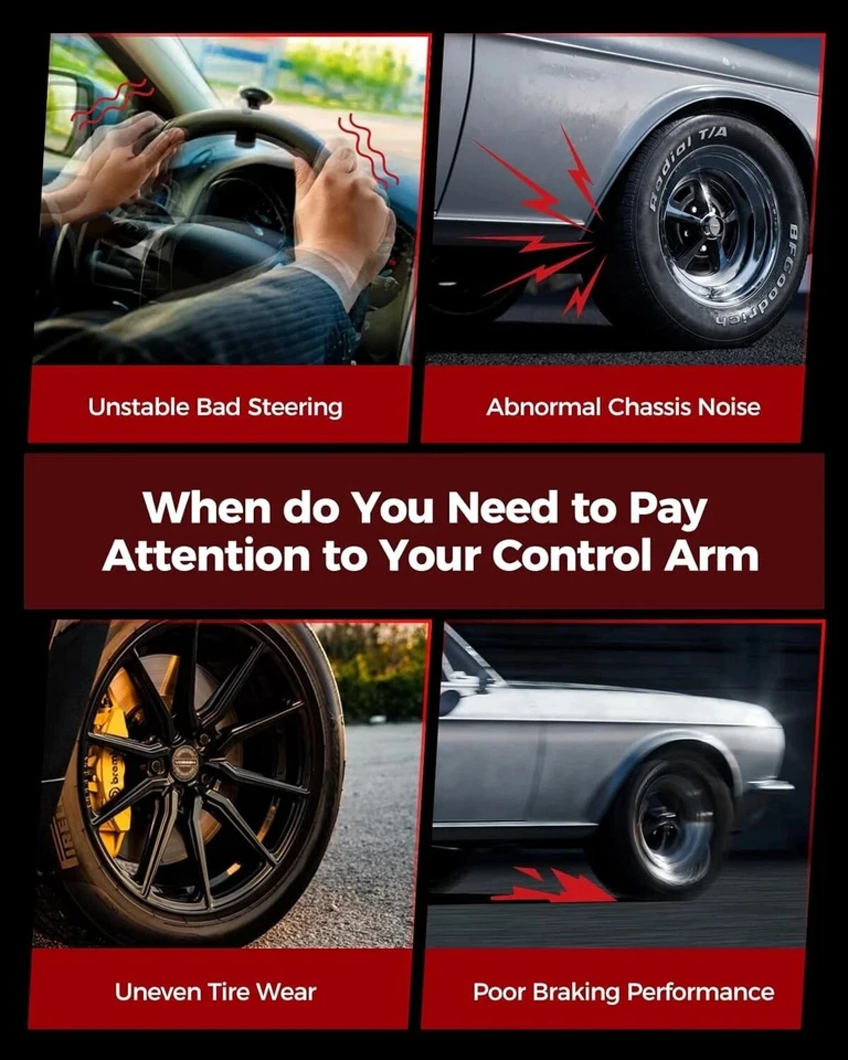 Front Lower Control Arms w/ Ball Joint Kit for Ford Crown Victoria 2003-2011 🛠️ - Image 4 of 4