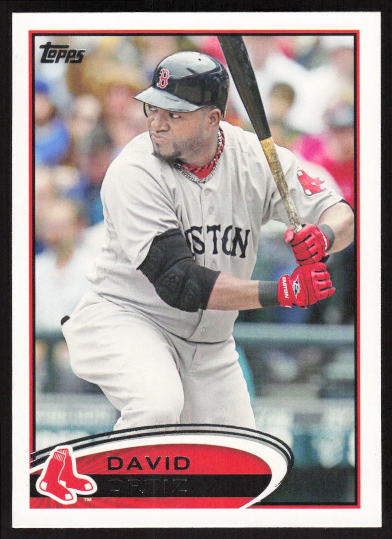 2012 Topps David Ortiz #506 Boston Red Sox