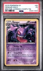 2015 POKEMON XY BREAKTHROUGH COSMOS-CHAMPIONS TIN #60 GENGAR-HOLO PSA 1