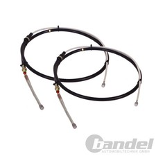 2x HANDBREMSSEILE HINTEN LINKS RECHTS für SKODA OCTAVIA 1U FESTSTELLBREMSE