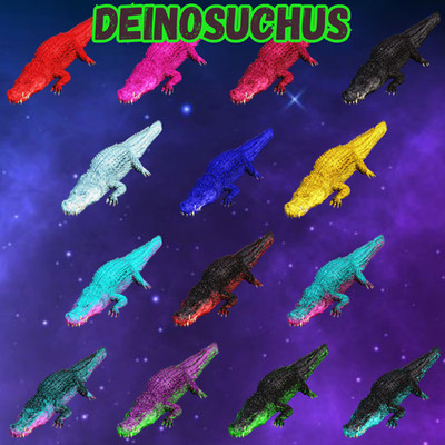 Deinosuchus TOP STATS Ark Survival Ascended PVE