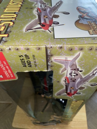 '05 The Ultimate Soldier 21st Century Maßstab 1:18 P-51D Mustang Ridge Runner Neu in OVP - Bild 9 von 20