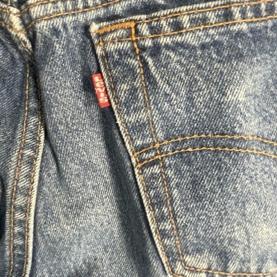 Levis 501xx Vtg 90's Men's Denim Blue jeans Sz (35Wx33L) Button