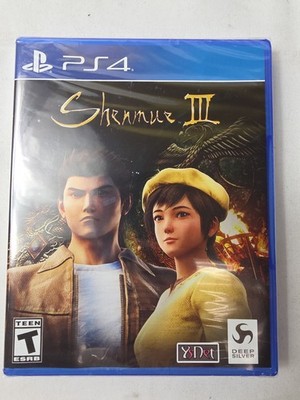 Shenmue 3 III Sony PlayStation 4 PS4 2019 Sealed