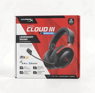 NEW! HyperX Cloud III S Wireless Gaming Headset - SEALED! PC PS5 PS4 Switch