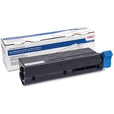 Cartucho de tóner Oki - Negro - LED - Alto rendimiento - 7000 páginas - OEM (45807105)