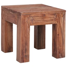 Coffee Table Varied brown tones Solid mahogany wood Small