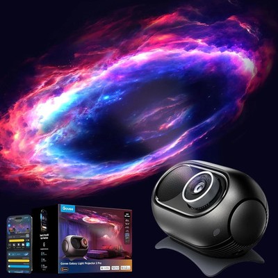 Galaxy Light Star Projector 2 Pro, 4 Megapixel HD Lens, Planetarium Projector Wo