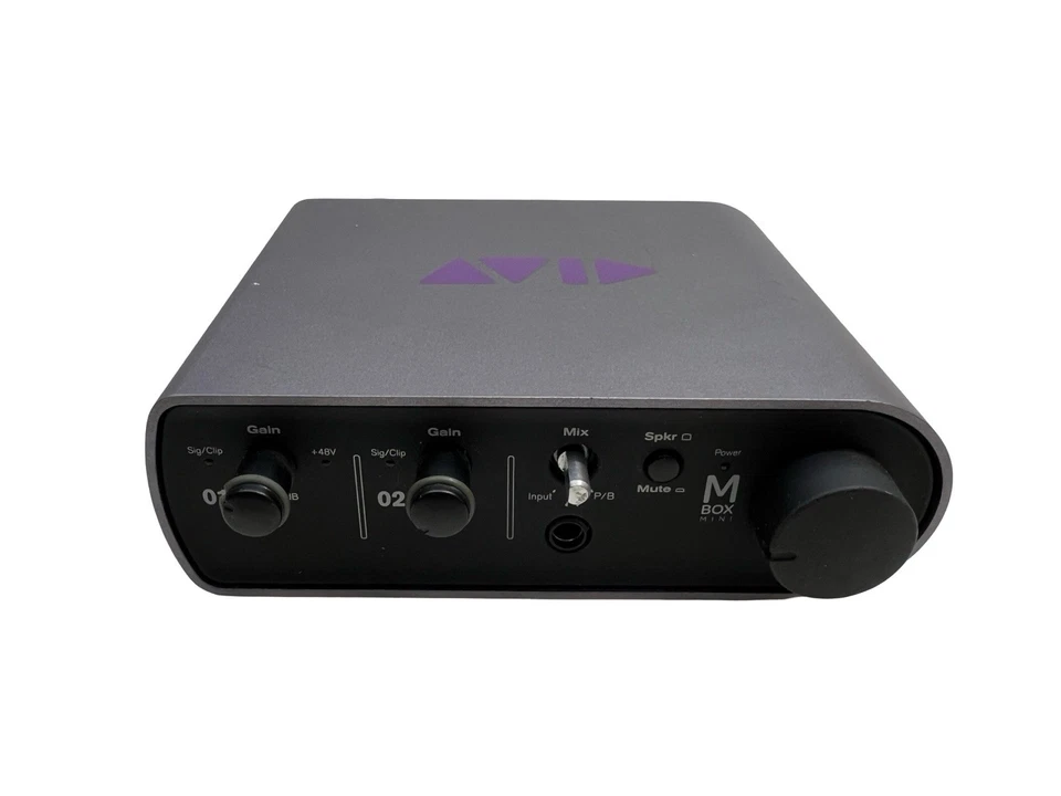 AVID Mbox Mini USB Audio Interface 9100-65020-00 UNGETESTET