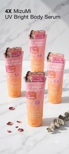 4x MizuMi UV Bright Body Serum SPF50 PA   180ml Anti-Pollution Fragrance-Free