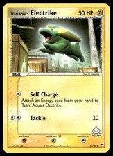 EX-NM Team Magma vs Team Aqua - Team Aqua's Electrike Common 53/95 2004 Pokemon on eBay