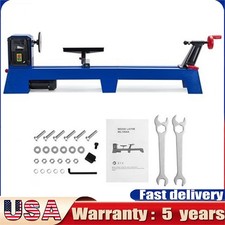 14" x 40" Benchtop Wood Lathe Wood Lathe Machine 4 Variable Speeds 1040-2980 RPM