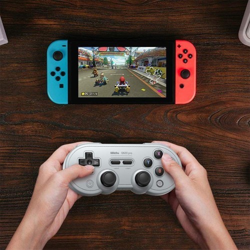 8Bitdo SN30 Pro Wireless Bluetooth Controller with Joystick Rumble Vibration USB - Picture 7 of 7