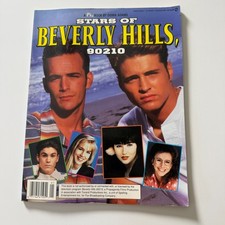 Vintage Stars Of Beverly Hills 90210 Book Luke Perry Jason Priestley 90s TV