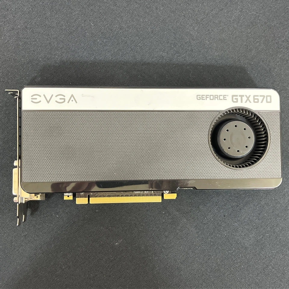EVGA Nvidia GTX 670 2GB (02G-P4-2670-KR) Graphics Card - Tested Working! - Image 2 of 4