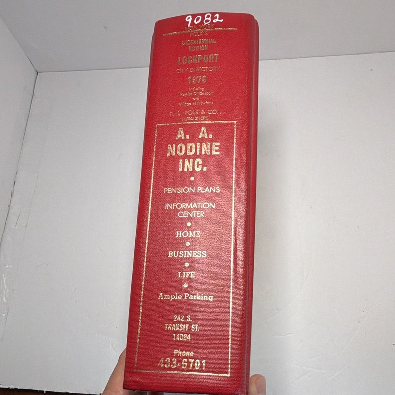 R.L. Polk & Co. Lockport (Niagara County), New York — City Directory 1976