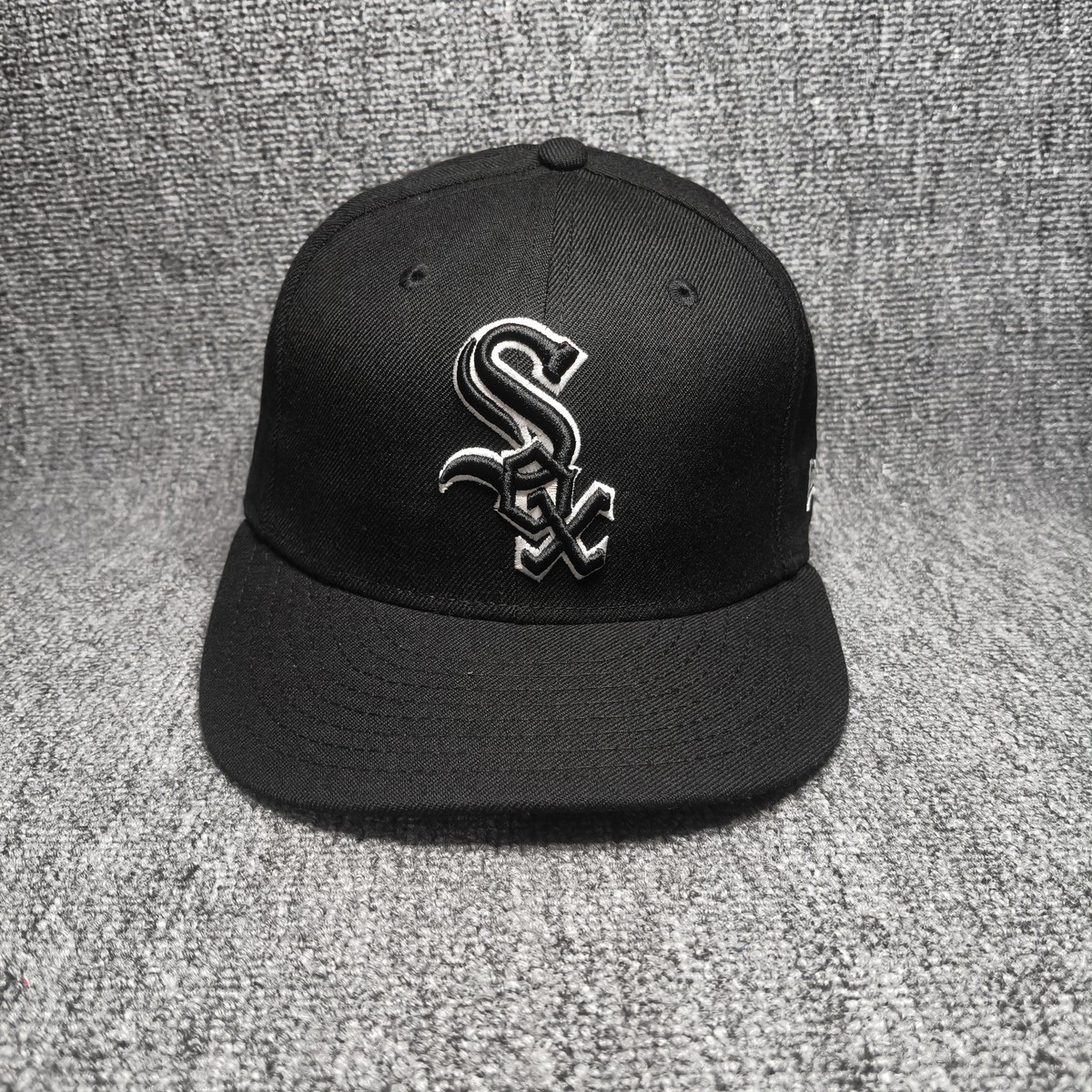 New Era Chicago White Sox Black Snapback Hat MLB Cap