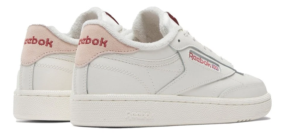Reebok женщин клуб C 85 [мел/мел/pospin] модные кеды - 100033089 - Изображение 4 из 4