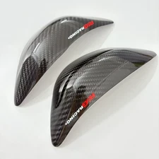 Real carbon fiber tank sliders decal cover For Kawasaki ZX6R 636 2019-2024 2023