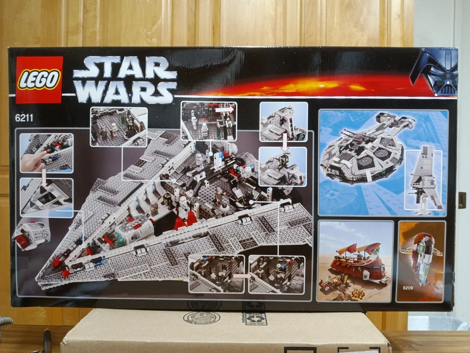 *Lacrado de Fábrica* LEGO Star Wars Imperial Star Destroyer (6211) - Imagem 2 de 4