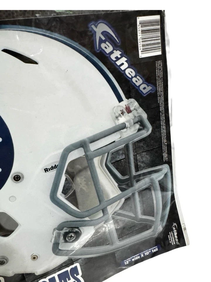 "Gráficos de pared de vinilo Fathead Indianapolis Colts 2012 nuevos (casco) NFL 12"" X 10""" Foto 3 de 4