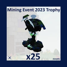 Roblox Islands | x25 Mining Event 2023 Trophy✅Trusted Seller✅
