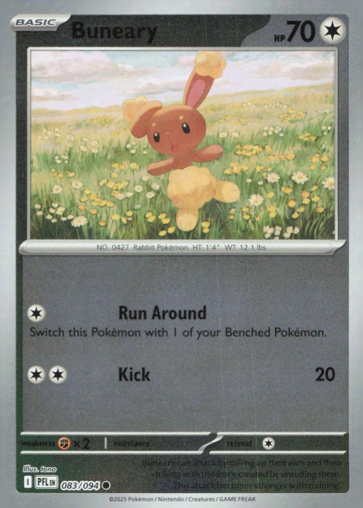 Buneary Common ME02: Phantasmal Flames 083/094 NM