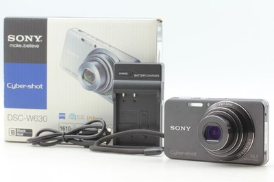 [Exc+5 in Box] Sony Cyber-Shot DSC-W630 16.1MP Digital Compact Camera From JAPAN