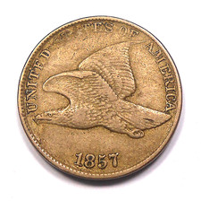 United States 1857 Flying Eagle Small Cent Beautiful SCARCE Early KEY USA Penny