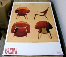 Affiche Hans J. Wegner Design Museum 2014