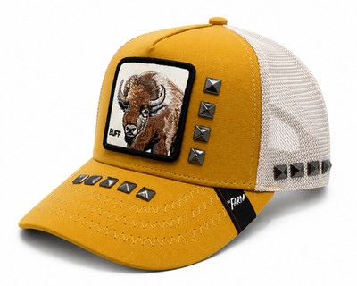 Goorin Bros BUFF ''Bison'' Trucker | Czapka Snapback | Nity | Original