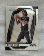 2024-25 Prizm Stephon Castle Silver Prizm (RC) #234 Spurs