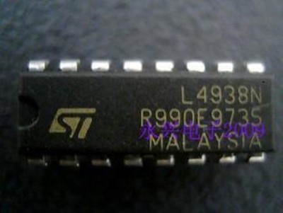 ST L4938N DIP-16 DUAL MULTIFUNCTION VOLTAGE REGULATOR USA ship #hj