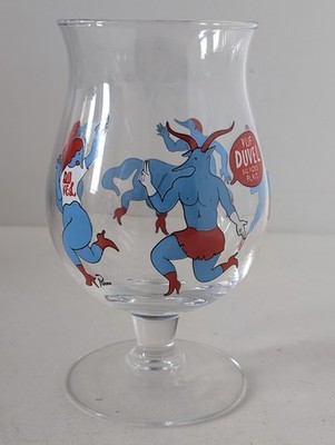 Duvel Art Glass 2010 Piet Parra Vijf Duvels Beer Belgian Fast Shipping Worldwide