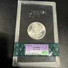 1884-CC $1 Morgan Silver Dollar CACG MS64 GSA Treasure CAC Certified